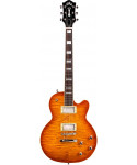 Guild bluesbird flame top ice tea burst