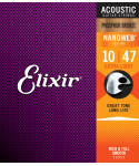 Elixir 16002 acoustic phosphor bronze nanoweb