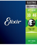 Elixir 19052 Electric Nickel Plated Steel OptiWeb