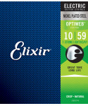 elixir 19074 electric nickel plated steel optiweb