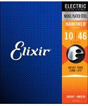 Elixir 12052 Electric Nickel Plated Steel Nanoweb
