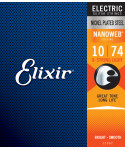 elixir 12062 Electric Nickel Plated Steel Nanoweb