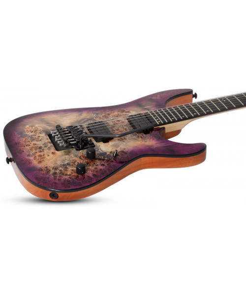 SCHECTER C-6 PRO FR AURORA BURST