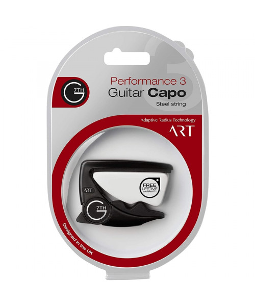 G7TH Performance 3 ART 6 String Satin Black Capo