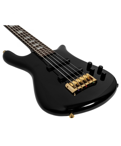 Spector euro5 classic solid black gloss bassi elettrici