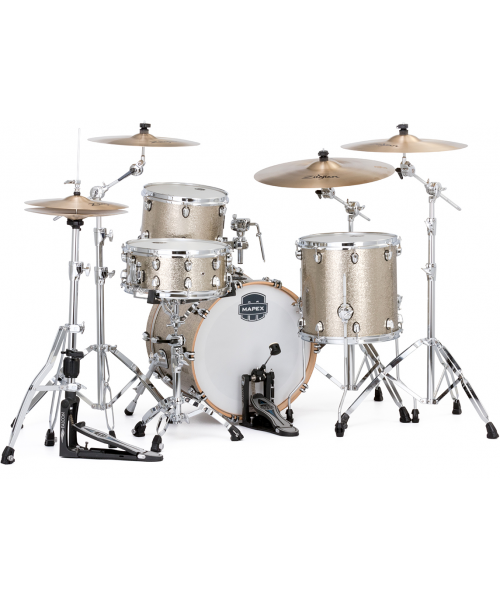 Batteria mapex it svte401xvs saturn v tour edition 20 3 pezzi vintage sparkle