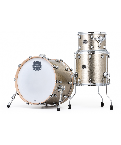 Batteria mapex it svte401xvs saturn v tour edition 20 3 pezzi vintage sparkle