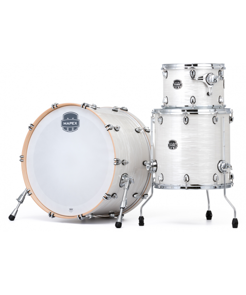 Batteria mapex it svte446xvw saturn v tour edition 24 white marine