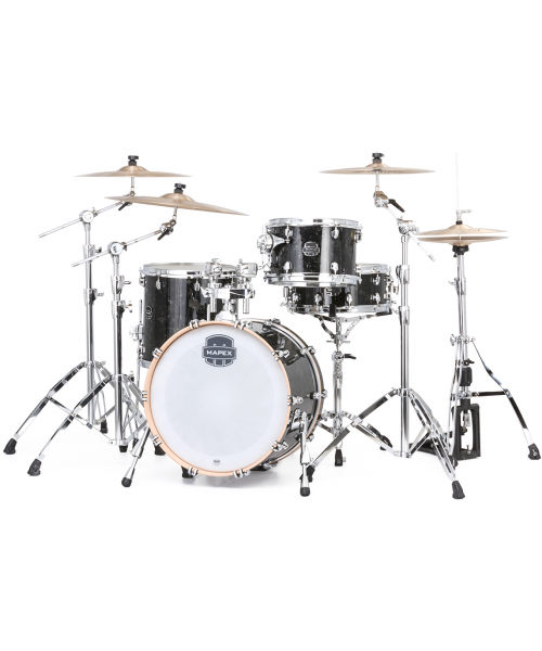 Mapex Battery SVTE446XVN Saturn V Tour Edition 24 Black Pearl