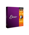 Elixir 16027 acoustic phosphor bronze nanoweb