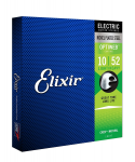 elixir 19077 optiweb nickel plated steel (010-052)