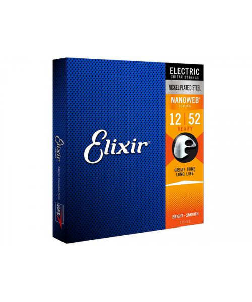 elixir 12152 electric nickel plated steel nanoweb