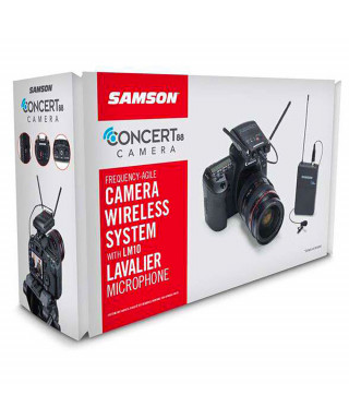 Samson CONCERT 88 UHF Camera Lavalier System - F (606-630 MHz)