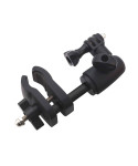 Zoom msm-1 - Q4 mounting clip on a microphone rod
