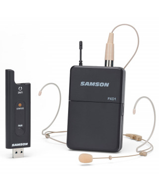 Samson XPD2 Headset - USB Digital Wireless System - 2.4 GHz