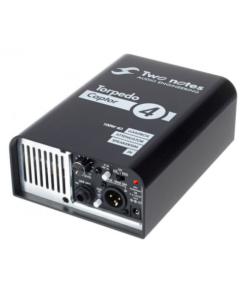 Two Notes Torpedo Captor 4 Ohms - Loadbox, attenuatore e simulatore di cassa analogico