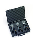 Samson R21S3 - Dynamic microphones - Cardioidi - Set 3 pieces - c / switch