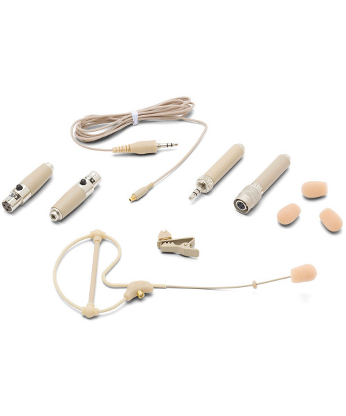 Samson SE50T - Microfono a Condensatore - Headworn - Omnidirezionale - Beige - c/Astuccio