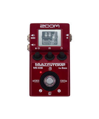 Zoom ms-60b - Multi-effect pedal for bass
