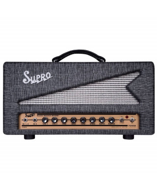 Supro 1696rth Black Magik Reverb Head - 25W head