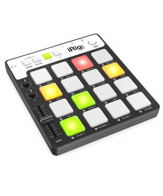 IK Multimedia iRig Pads - Groove controller per sistemi iOS, PC e MAC