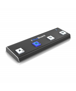 IK Multimedia Irig Blueboard - Bluetooth midi pedal board for iPhone, iPad and Mac
