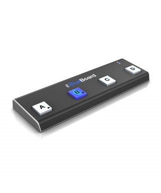 IK Multimedia iRig Blueboard - Pedaliera MIDI bluetooth per iPhone, iPad e Mac