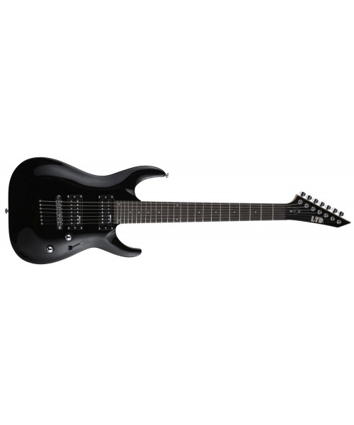 LTD LTD Mh-17 - Black - 7 strings - c / bag