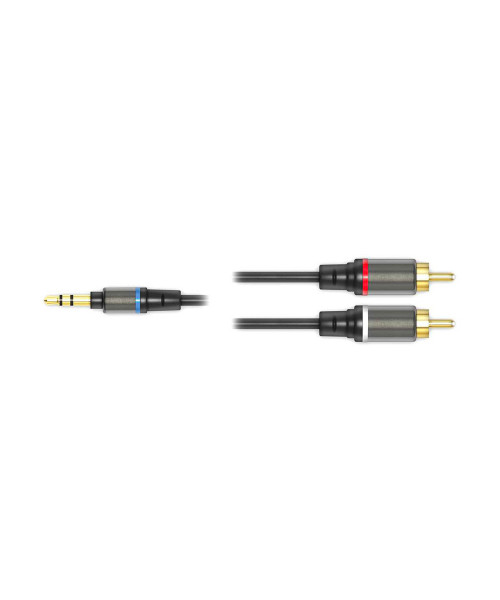 IK Multimedia Iline RCA - Male stereo jack cable from 1/ 8 '' / two male rca male