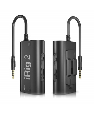 IK Multimedia Irig 2 - Audio interface for guitar / bass - Android, iOS and Mac systems