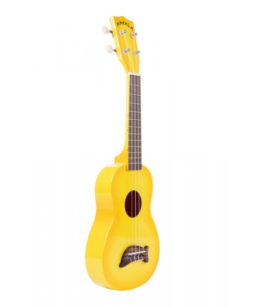 Kala MK-SD/YLBURST - Ukulele soprano Dolphin - Yellow Burst - c/borsa