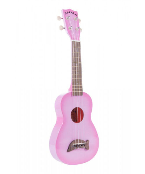 Kala MK-Sd / pkburst - Ukulele soprano dolphin - Pink burst - c / bag