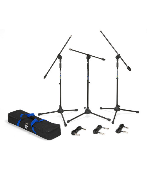 Samson BL3VP - Set of 3 auctions for microphone - Giraffe - Ultraleggere - Tripod