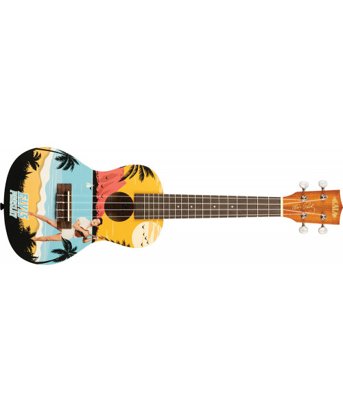 Kala KALA-LTP-C-Ebh - Ukulele Concerto Elvis Blue Hawaii