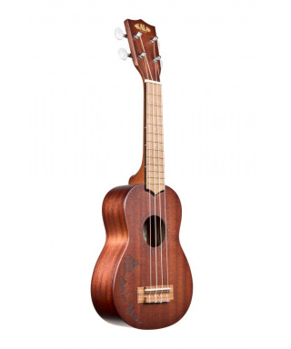 Kala ka-15s-H1 - Ukulele soprano ka-15 '' Hawaiian Islands '' - c / bag