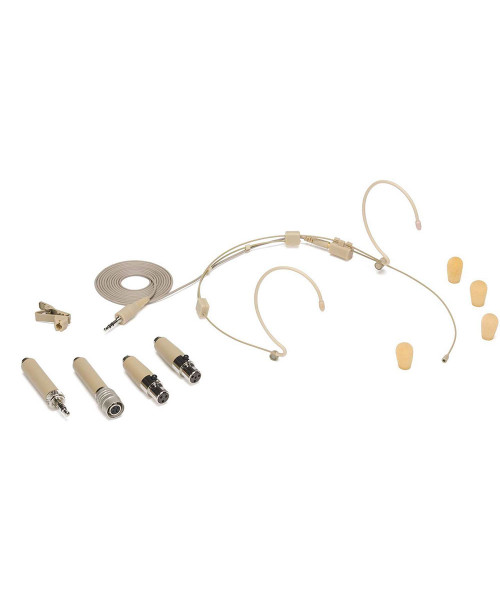 Samson DE50 - Condenser microphone - Headset - Double Ear - Beige - c / carton