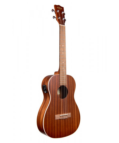 Kala KA-BE - Ukulele baritono Satin Mahogany elettrificato - c/borsa