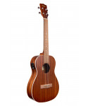 Kala KA-BE - Ukulele baritono Satin Mahogany elettrificato - c/borsa
