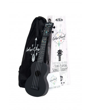 KALA-LTP-SCC - PACK UKULELE SOPRANO LEARN TO PLAY ''COLOR CHORD''