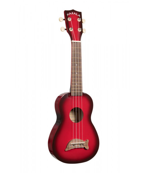 Kala MK-SD/RDBURST - Ukulele soprano Dolphin - Red Burst - c/borsa