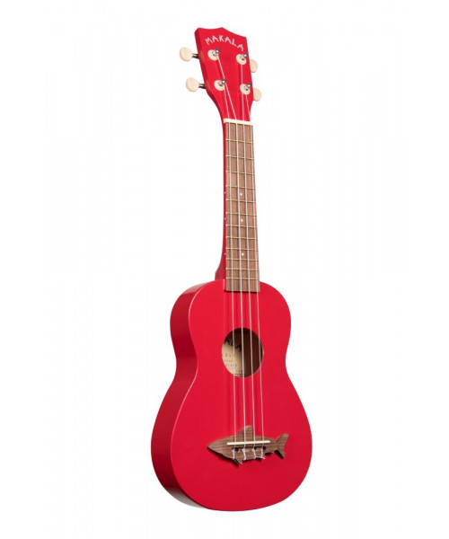 Kala MK-SS/RED - Ukulele soprano Shark - Red Sea - c/borsa