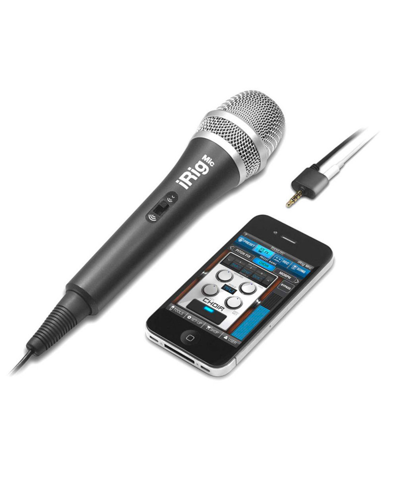 Microfono per ios e android ik multimedia irig mic