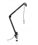 GATOR GFWMICBCBM3000 - Deluxe desk arm with clamp for microphone