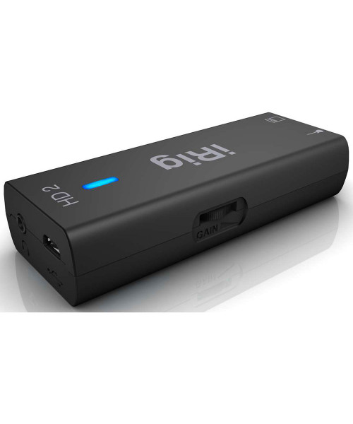 IK Multimedia Irig HD 2 - Audio interface for guitar / bass - IOS, PC and Mac systems