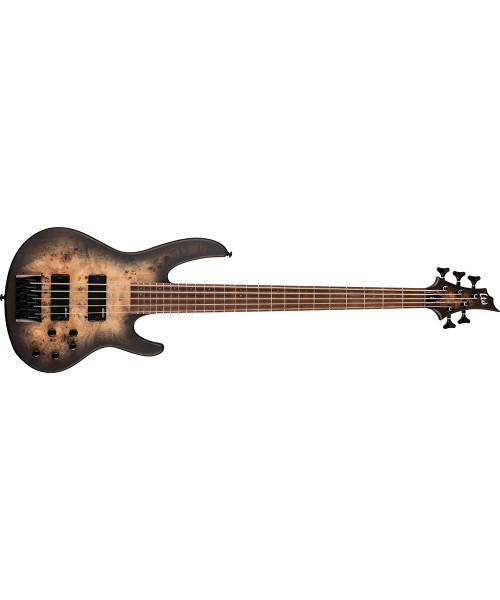 LTD LTD D-5 - Black Natural Burst Satin