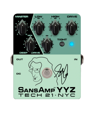 Tech21 Geddy Lee Signature SansAmp YYZ - pedal preamp for low