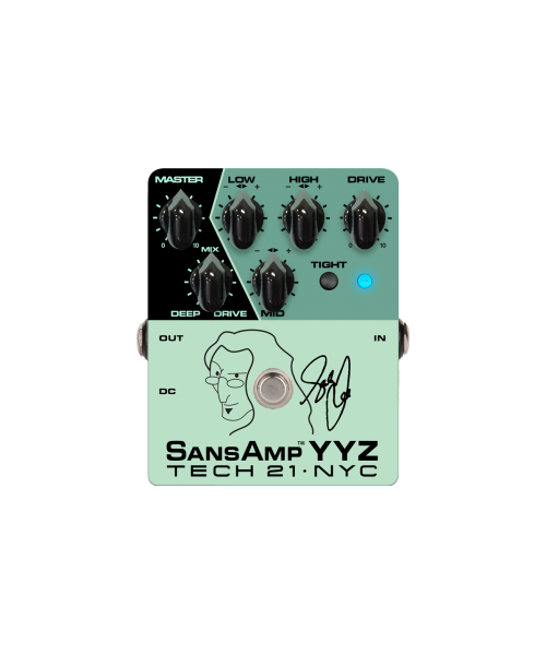 Tech21 Geddy Lee Signature SansAmp YYZ - preamplificatore a pedale per basso