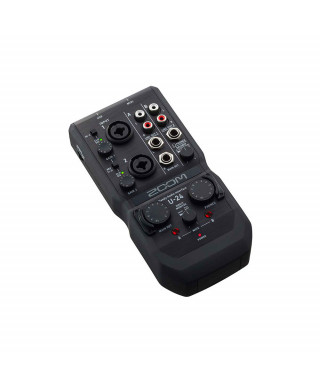 Zoom u-24 - 2in / 4out USB audio interface