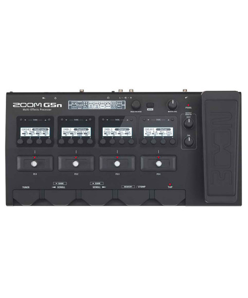 Zoom G5n - pedaliera multieffetto, amp-simulator, interfaccia audio