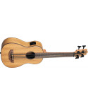 Kala Ubass-Zeb-Station - U-Bass Zebrawood electrified - c / bag